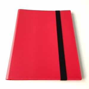 9-Pocket Red Gaming Card Коллекционеры Портфолио Альбомы Папки для стандартных карт